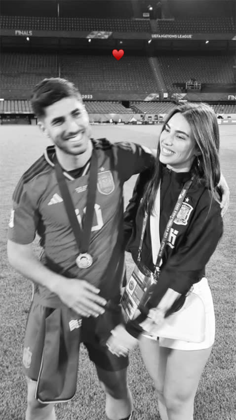 La gran celebración de Marco Asensio y Sandra Garal en la cuenta atrás para su boda