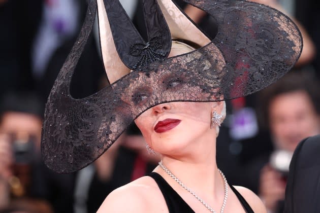 Lady Gaga attends the "Joker: Folie  Deux" red carpet during the 81st Venice International Film Festival on September 4, 2024 - Credit: Gisela Schober/Getty Images