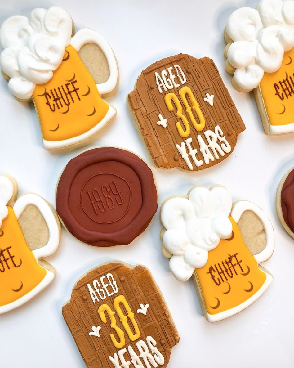 <p>These bourbon- and beer-inspired cookies are the perfect treat to accompany a boozy brunch or barbecue. Pair them with a glass of the real thing to help take them to the next level!</p><p><strong>See more at </strong><a href="https://www.instagram.com/p/B4-e-FblEwn/" rel="nofollow noopener" target="_blank" data-ylk="slk:Sprinkled Sweet Cookies;elm:context_link;itc:0;sec:content-canvas" class="link "><strong>Sprinkled Sweet Cookies</strong></a><strong>.</strong></p><p><a class="link " href="https://www.amazon.com/FASAKA-3-Piece-Round-Cookie-Cutters/dp/B07KW3BDP1/?tag=syn-yahoo-20&ascsubtag=%5Bartid%7C10050.g.31122098%5Bsrc%7Cyahoo-us" rel="nofollow noopener" target="_blank" data-ylk="slk:SHOP CIRCLE COOKIE CUTTERS;elm:context_link;itc:0;sec:content-canvas"><strong>SHOP CIRCLE COOKIE CUTTERS</strong></a></p>