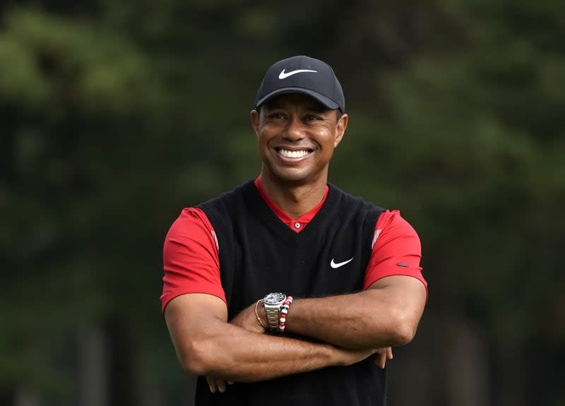 <p>Tiger Woods endured multiple leg injuries from a car crash on Tuesday</p> (Getty)