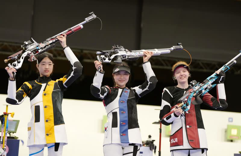 OLIMPIADAS DE PARÍS 2024 - Tiro - Final femenina de rifle de aire comprimido 10m