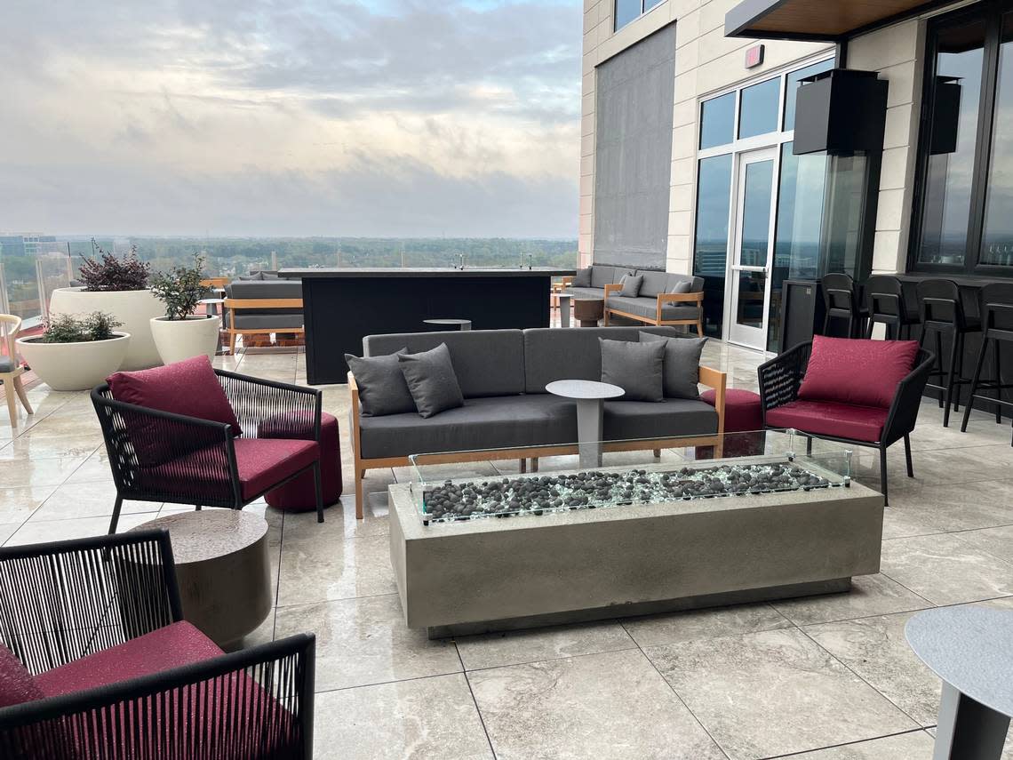 Hestia Rooftop is a new restaurant serving modern Asian cuisine with a rooftop bar in Ballantyne.
