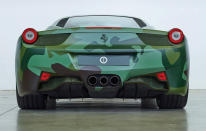 <p>The one-of-a-kind version 458 was sold at a charity auction last year for €1,000,000, about £920,000. </p>