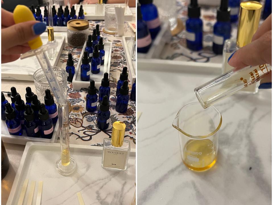 Bouquet Parfums perfume making experiential Brooklyn New York