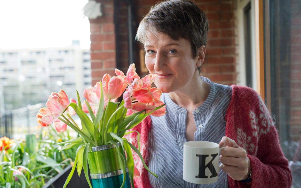 Kathy Clugston cannot smell flowers as a result of her anosmia - David Rose