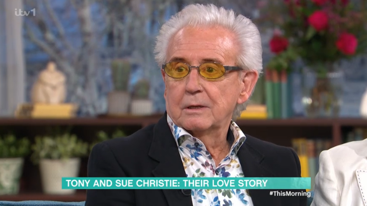 Tony Christie has been diagnosed with dementia. (ITV screengrab)