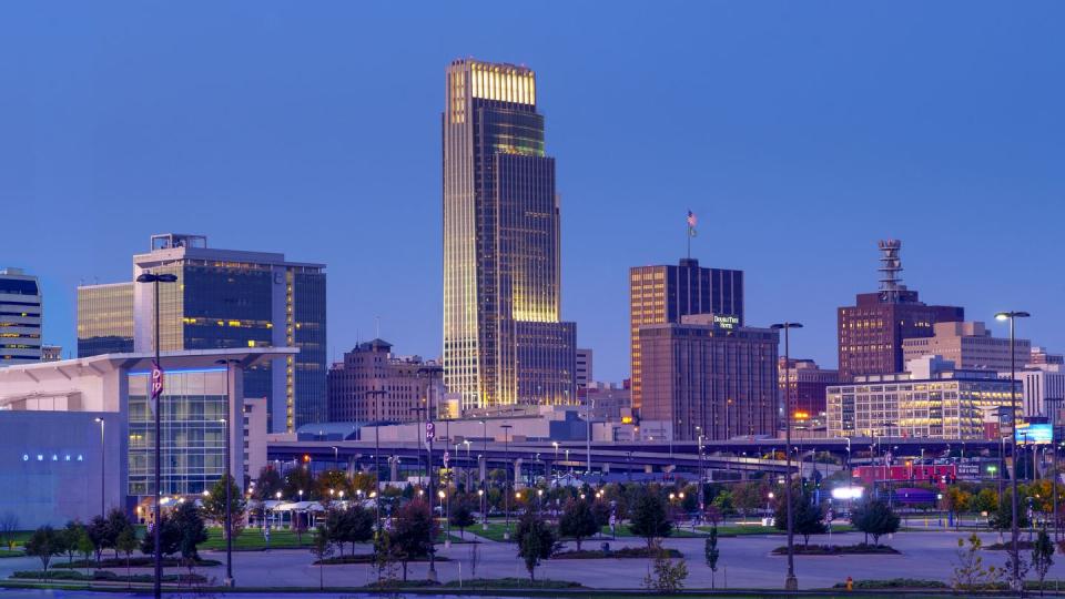 skyline, omaha, nebraska