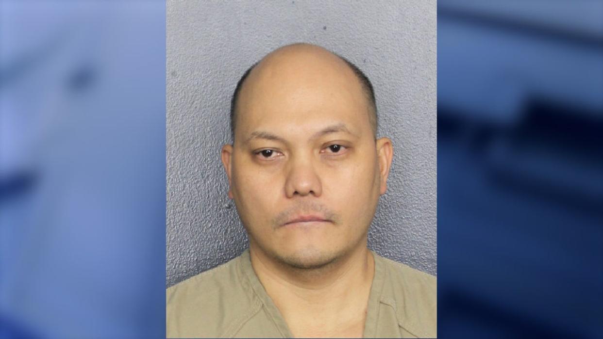 <div>Tirso Neri was arrested and charged with possession of child porn and transportation of child porn. (Photo: Broward County Jail)</div>