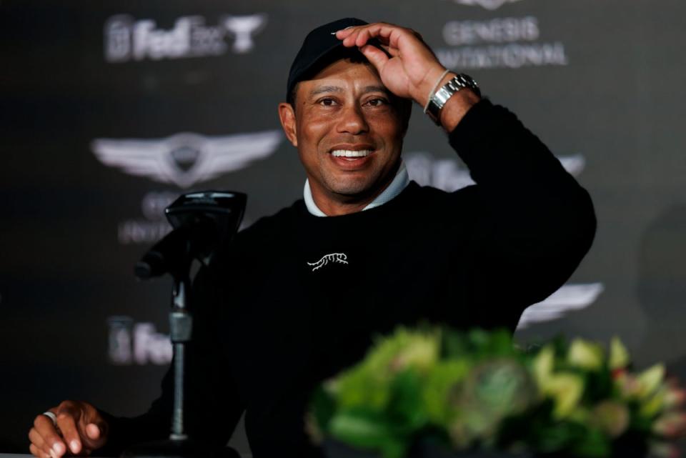 Tiger Woods is back in action at the Genesis Invitational this week  (AP)