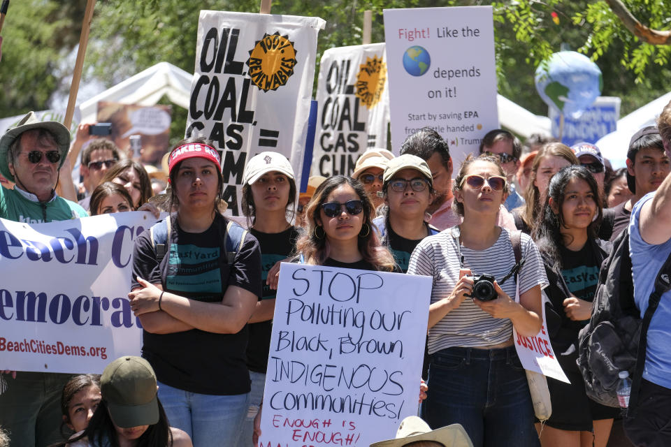 Thousands participated in a climate change awareness rally