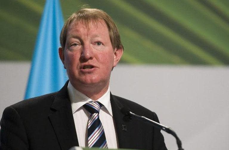 New Zealand's Nick Smith, pictured during a Climate Change conference in Mexico, on December 8, 2010, has rejected calls for greater protection for rare 'hobbit' dolphins