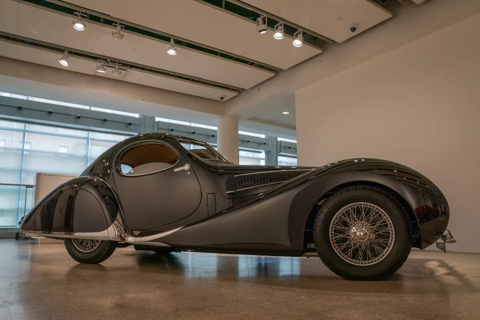 A 1938 Talbot-Lago T150-C SS Teardrop Coupe by