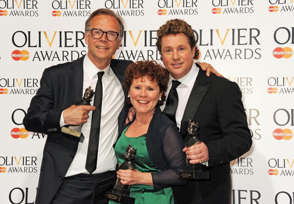 <p>Jonathan Kent, Imelda Staunton and Michael Ball</p>Dave Benett