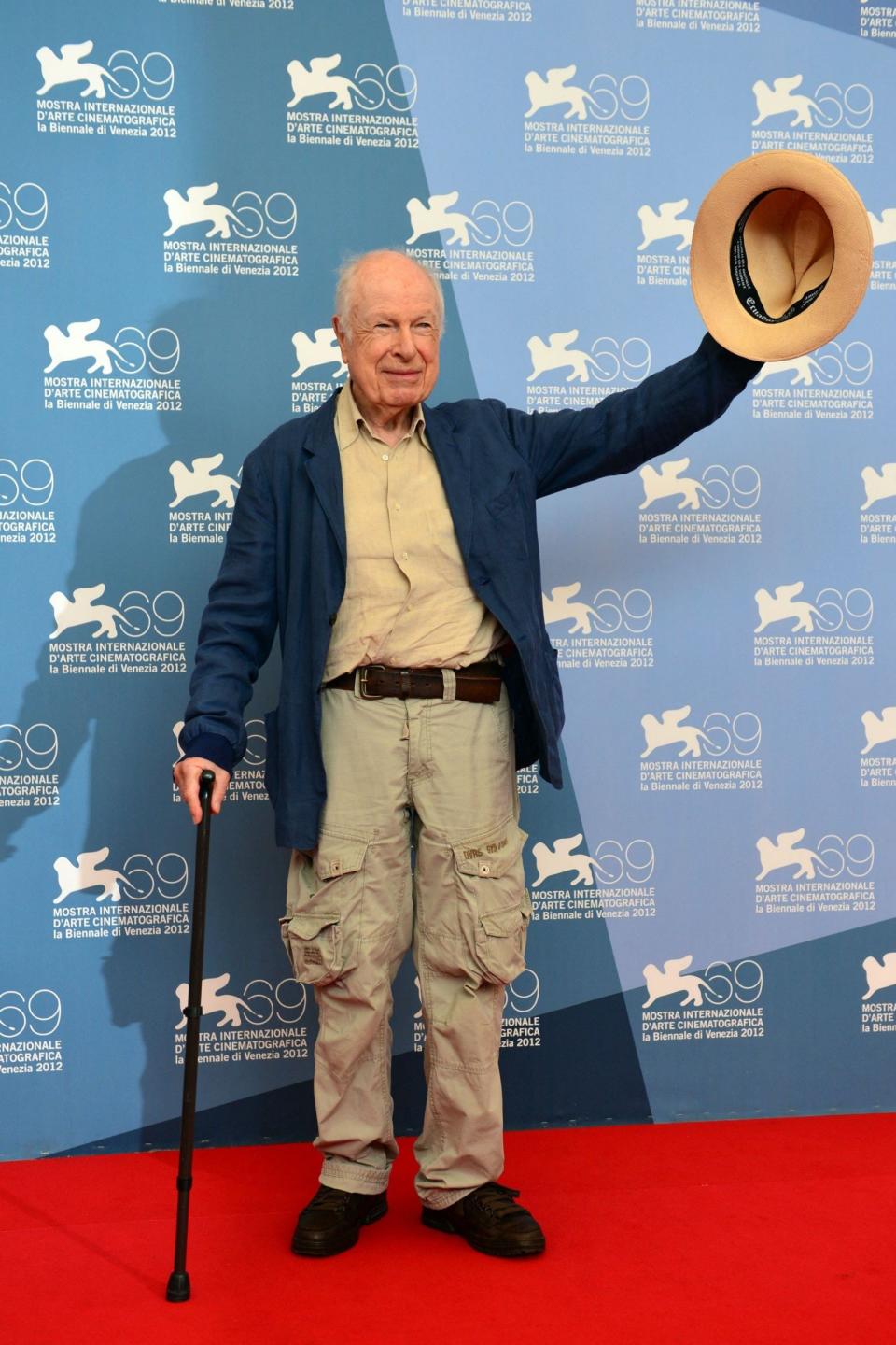 Peter Brook at the 69th Venice Film Festival in 2012 - GABRIEL BOUYS/AFP via Getty Images