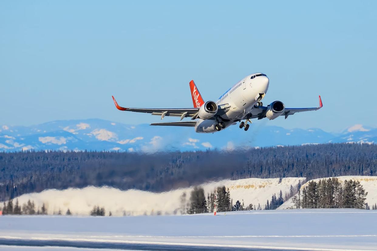 AirNorth says it would need to sell about 10 tickets per flight, each way, a couple of times per week, in order to make a public flight service to Mayo, Yukon viable. (Simon Blakesley/AirNorth - image credit)