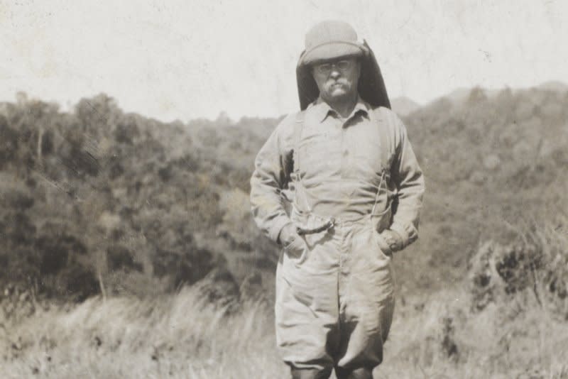 Former President Theodore Roosevelt during his Smithsonian–Roosevelt African Expedition which began on March 23, 1933. File Photo courtesy of The Library of Congress