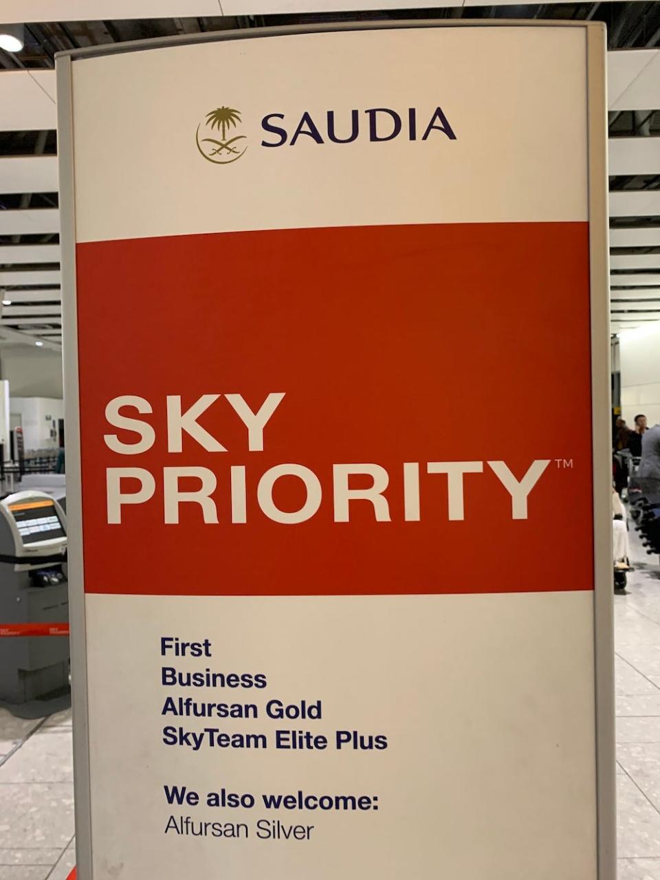 Bill Saudia Saudi Arabian airlines