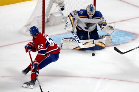 NHL: St. Louis Blues at Montreal Canadiens