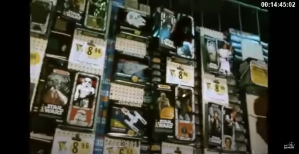The shelves were stocked full of new Empire Strikes Back toys in 1980. 