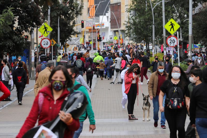 FILE PHOTO: Outbreak of the coronavirus disease (COVID-19), in Bogota