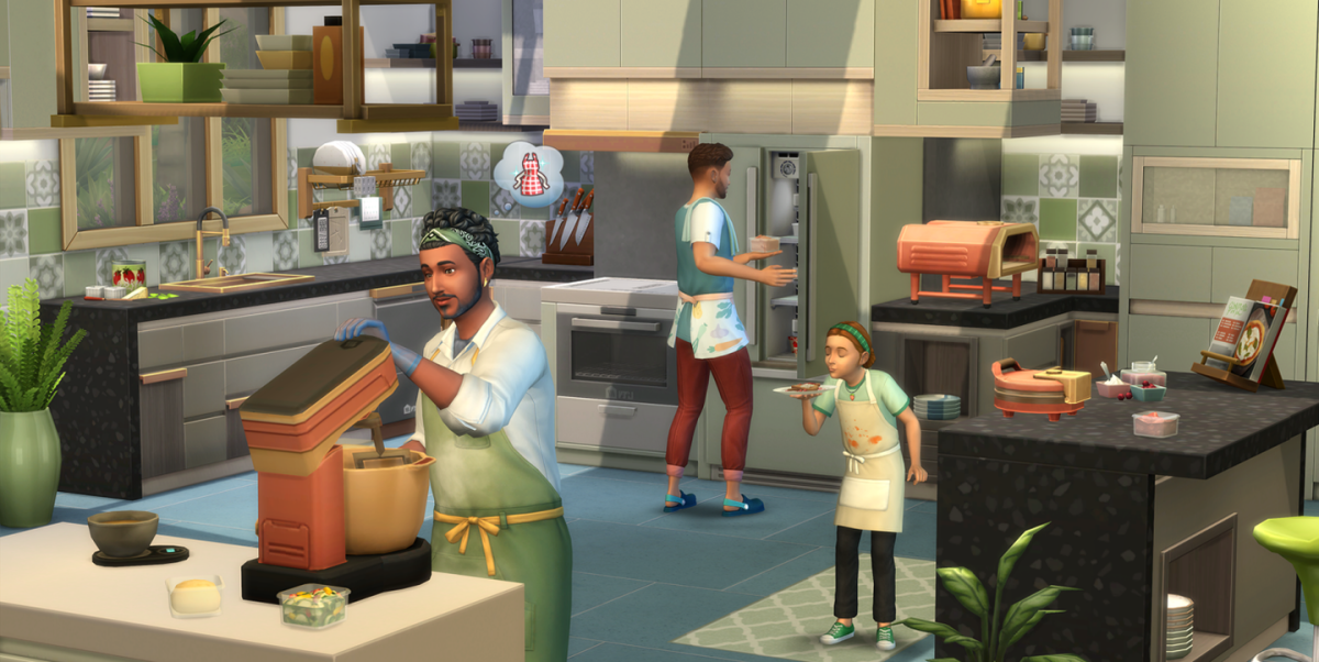 Mod The Sims - [UPDATED 10/10/2021] The Sims 4 Modern Kitchen