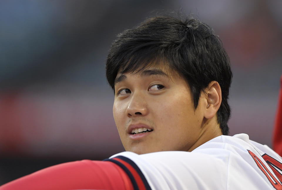 Shohei Ohtani (AP Photo/Mark J. Terrill)