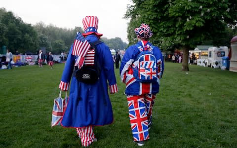 harry meghan windsor royal mile - Credit: AP