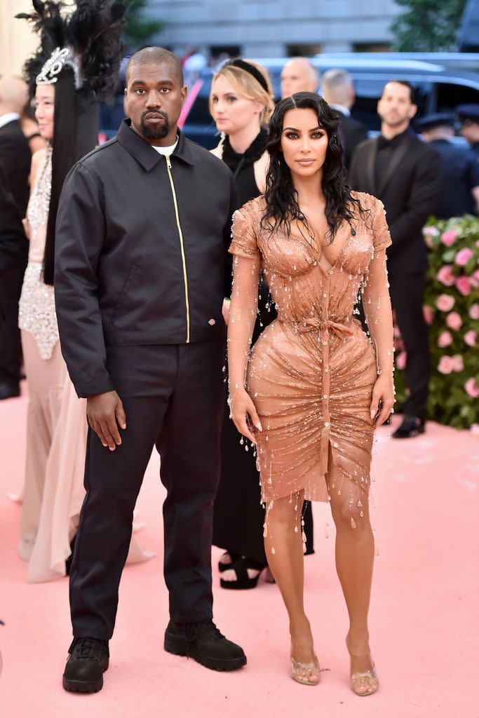 7) Kanye West and Kim Kardashian