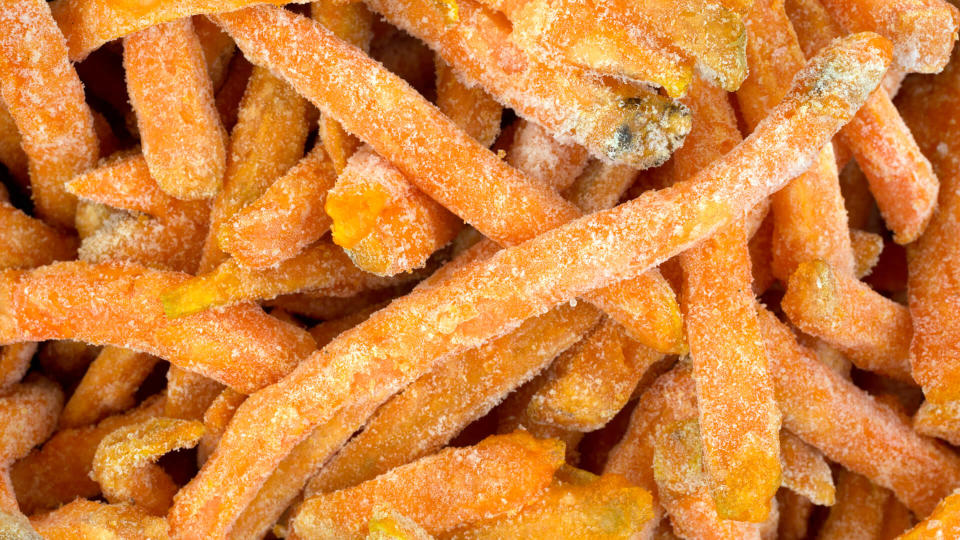 frozen sweet potato french fries