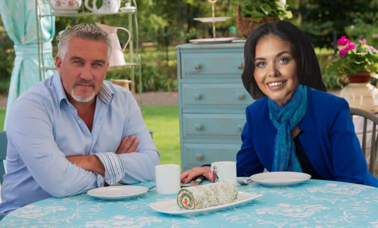 Paul Hollywood and Scarlett Moffatt/Rex Photos