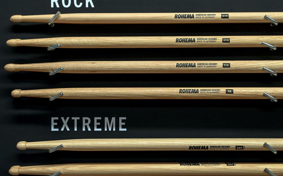 Surefire hit? A selection of drumsticks from the German manufacturer Rohema