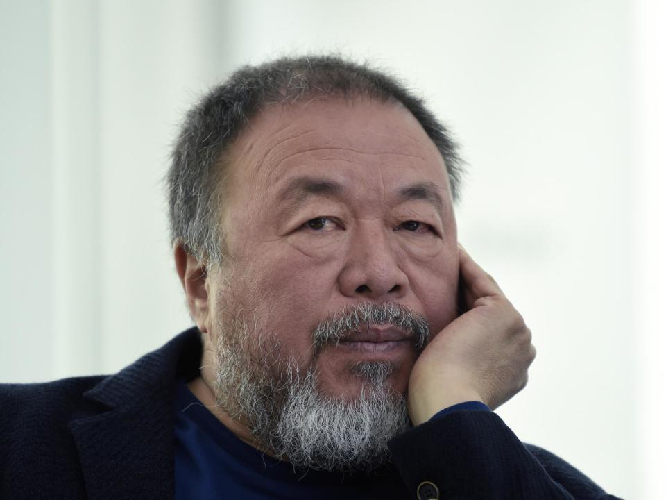 ‘Sharing food is the most fundamental human gesture’: Ai Weiwei is supporting The Felix Project (AFP/Getty)