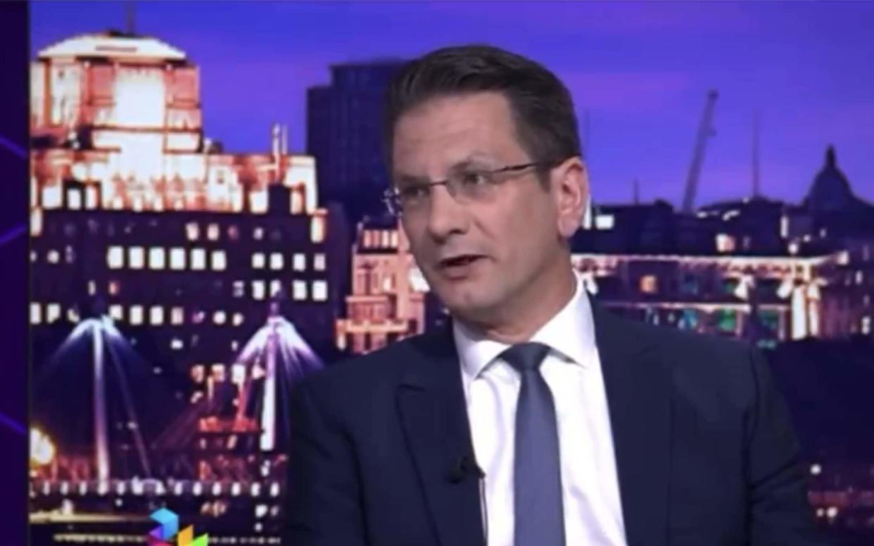 Steve Baker on election night