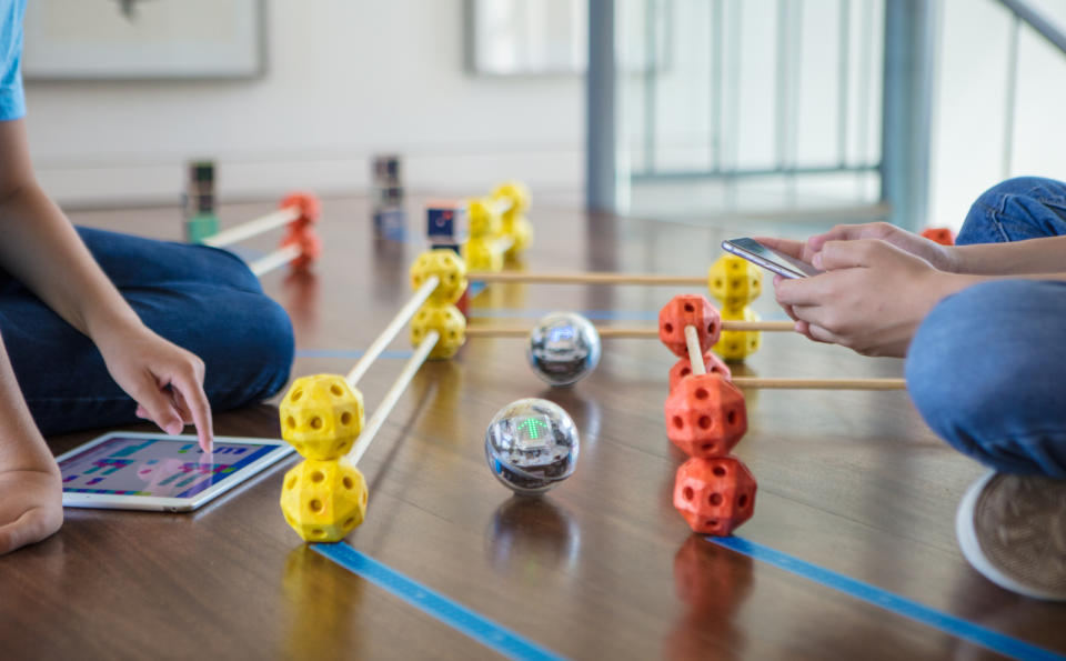 Sphero has a new robotic ball, and it's noticeably livelier and more colorful