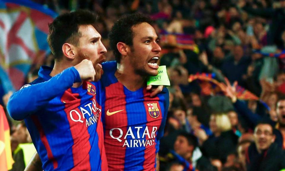 Neymar was supposed to step into the shoes of Lionel Messi at Barcelona but departed for PSG