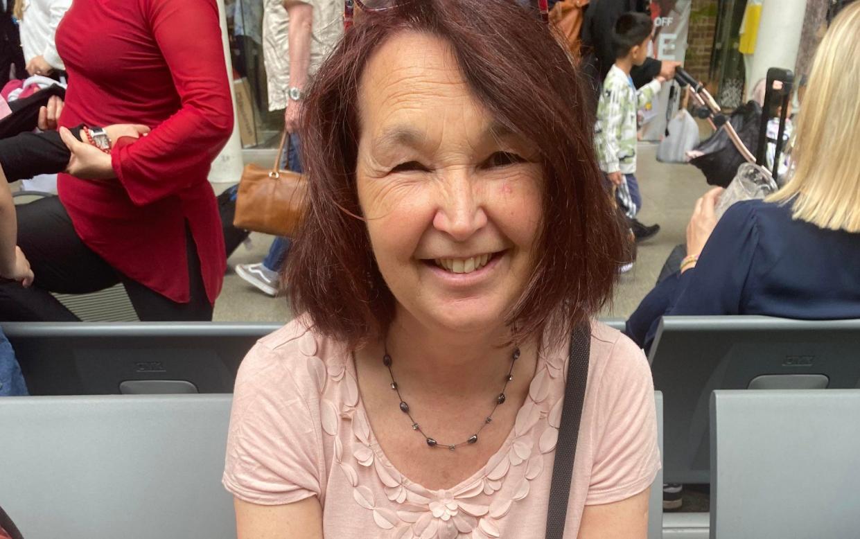 Sandra Smith, 60, is concerned about transport for when she arrives in Paris