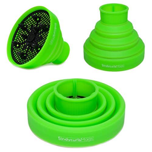 3) Collapsible Silicone Hair Diffuser Attachment