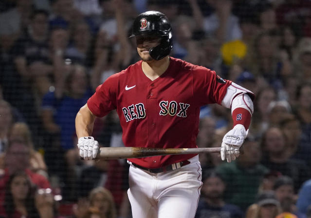 Franchy Cordero starting at first base, batting 8th for Boston Red Sox on  Tuesday; Jackie Bradley Jr. hitting 9th for Blue Jays 