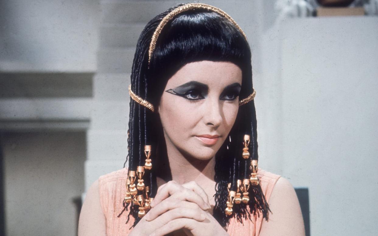 Elizabeth Taylor as Cleopatra in Joseph L Mankiewicz's 1963 film - Getty