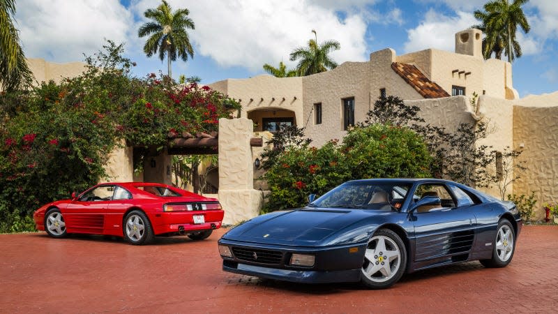 Why buy one Ferrari when you could have two? - Photo: The Barn Miami