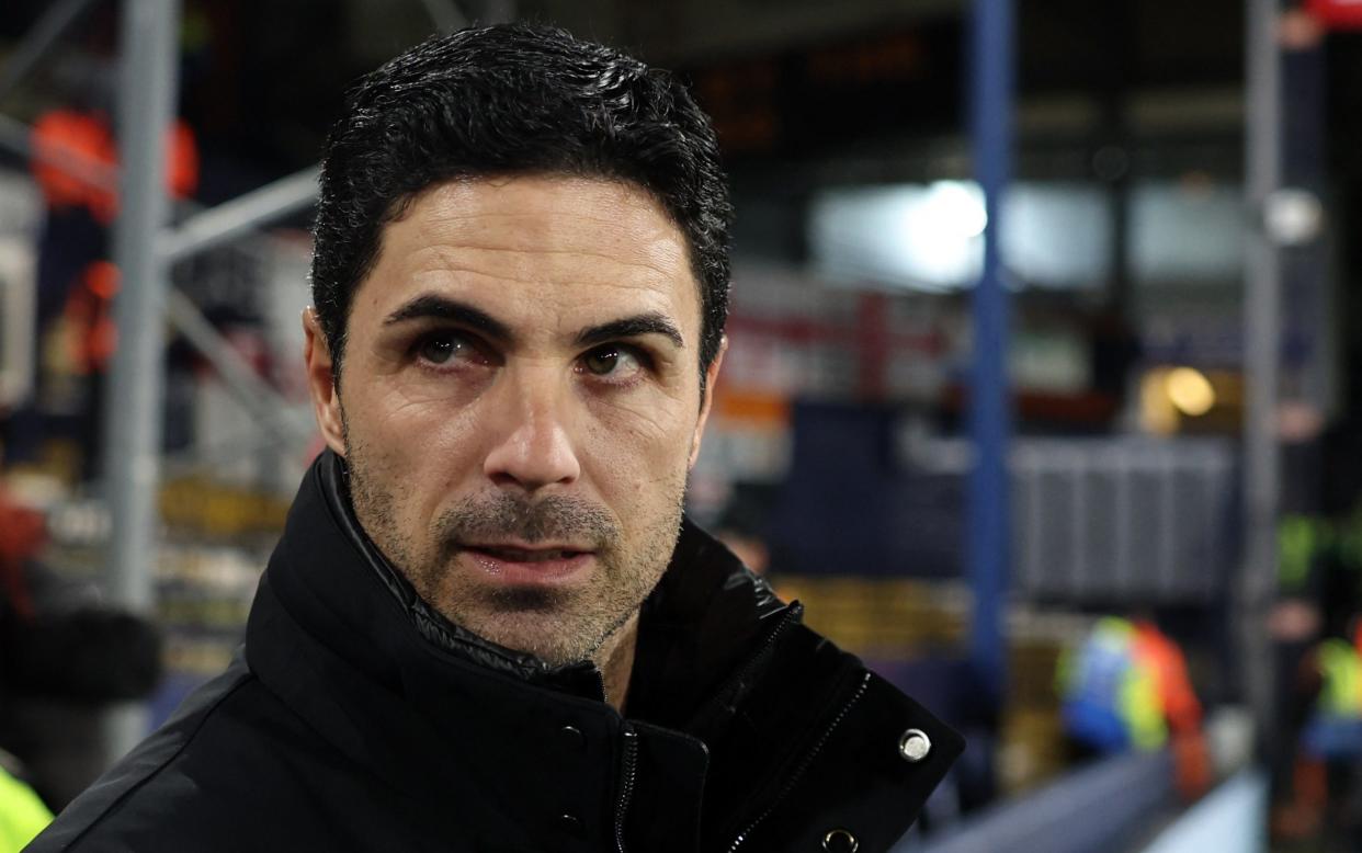 Arsenal manager Mikel Arteta