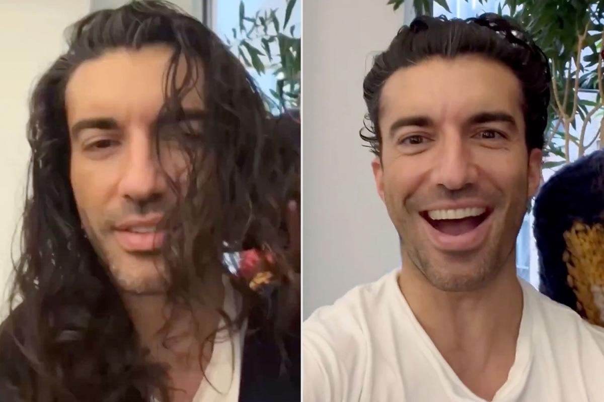 Justin Baldoni cuts his hair to donate it to the charity Locks of Love: “And it’s done”