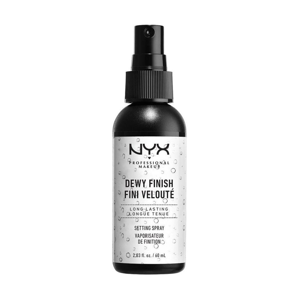 NYX Dewy Finish Makeup Setting Spray