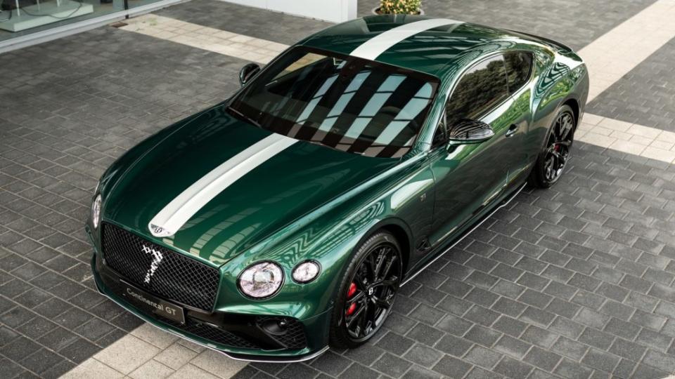 為紀念Speed 8賽車奪下利曼冠軍20週年，Bentley推出Continental GT Le Mans限量紀念版。(圖片來源/ Bentley)