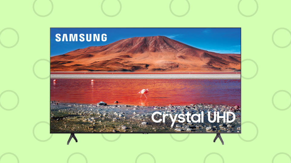 Save $52 on this Samsung 58-inch Class 4K Crystal Ultra HD LED Smart TV. (Photo: Walmart)