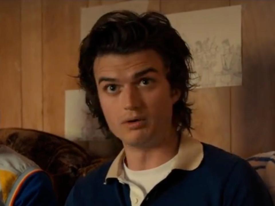 Joe Keery (Steve Harrington) in ‘Stranger Things’ season four (Netflix)