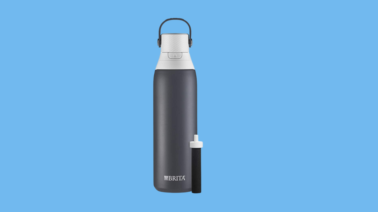 Grab this filtered water bottle before your next beach trip to keep you hydrated.
