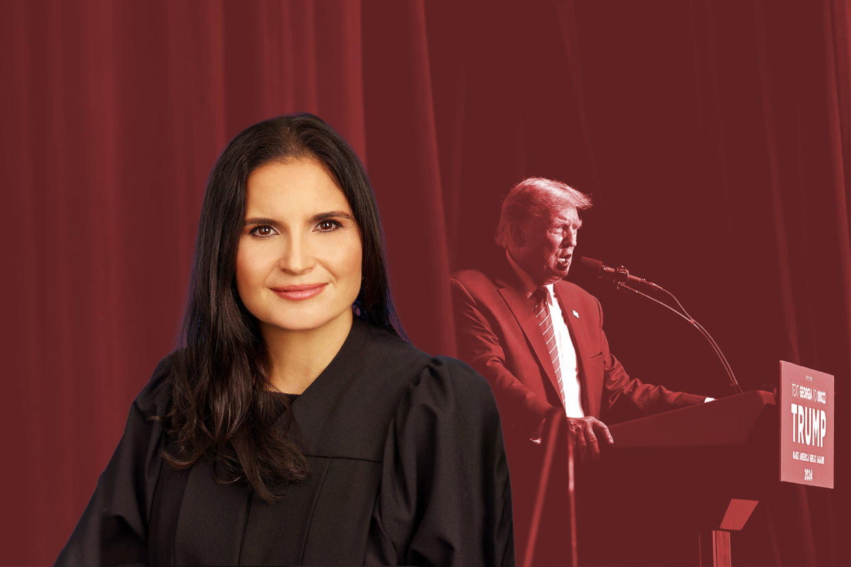 Judge Aileen Cannon; Donald Trump Photo illustration by Salon/Getty Images/US District Court for the Southern District of Florida