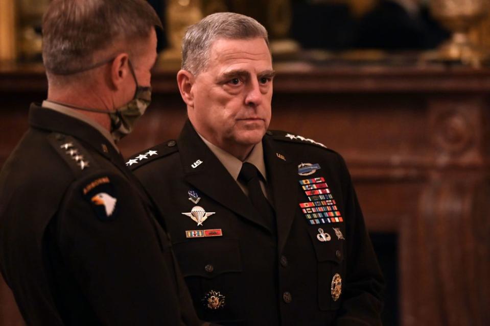  Mark Milley, Chairman of the Joint Chiefs of Staff General
