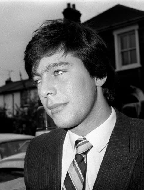 <p>Jeremy Bamber at the time of his trial in 1986</p>PA